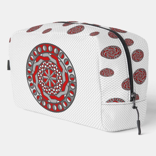 Trousse De Toilette Machinerie Rouge (Coin droit)