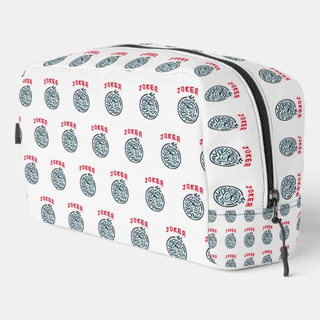 Trousse De Toilette MahJong game symbol Joker tile (Coin droit)