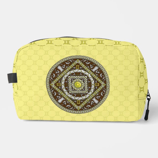 Trousse De Toilette Mandala des Gémeaux (Recto)