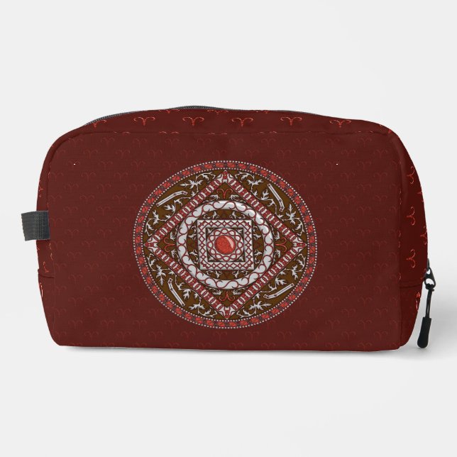 Trousse De Toilette Mandala du Bélier (Recto)
