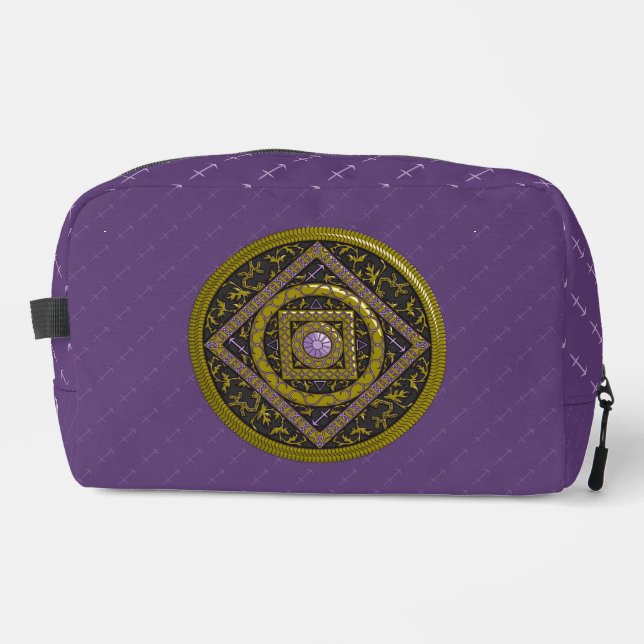 Trousse De Toilette Mandala du Sagittaire (Recto)