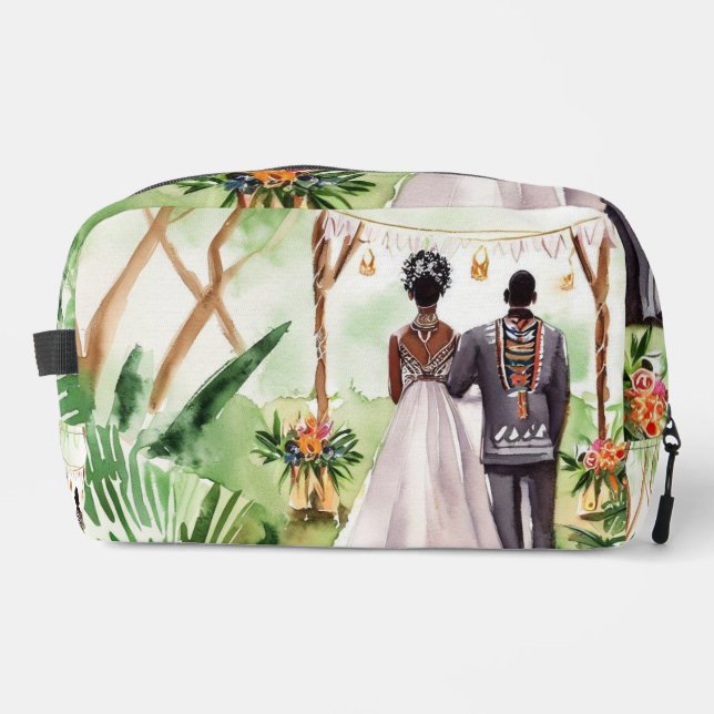 Trousse De Toilette Mariage africain (Recto)
