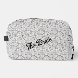Trousse De Toilette Mariées personnalisable Floral