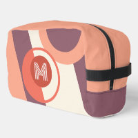 Mauve Taupe Pêcher Corail Orange Rouge Retro Forme