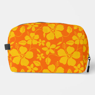 TROUSSE DE TOILETTE MÉLANGE ORANGE HULA HAWAIEN (HIBISCUS)