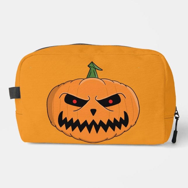Trousse De Toilette Menacer Jack O'Lantern Halloween (Recto)