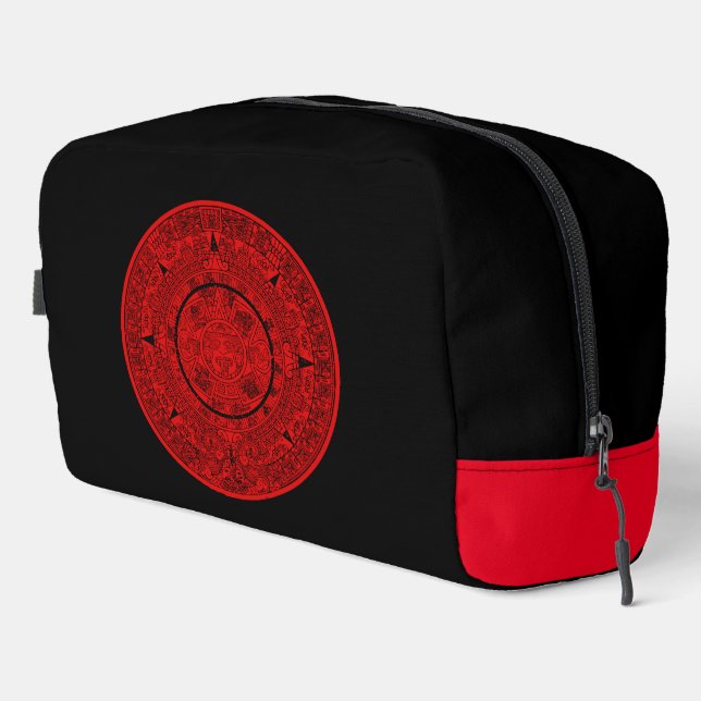 Trousse De Toilette Mexicaine Aztec Sun Stone Maya Calendrier 2 (Coin droit)