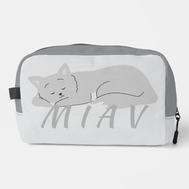 TROUSSE DE TOILETTE MIAV | UN DESIGN DOUX  (Recto)
