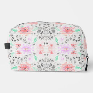 Trousse De Toilette Mignon aztéque floral pastel coloré