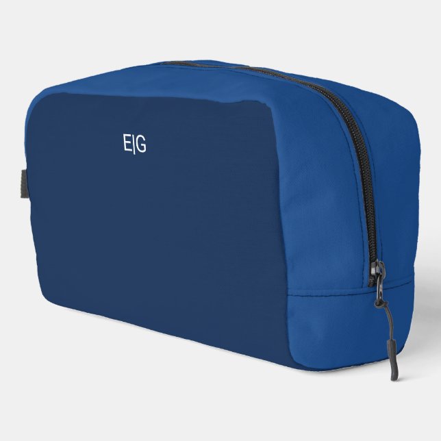 Trousse De Toilette Minimalist Blue Monogram (Coin droit)