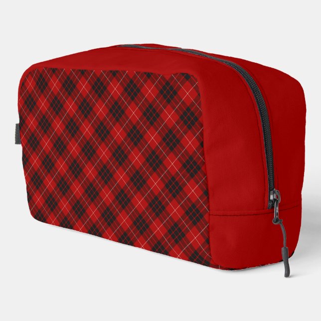 Trousse De Toilette Modèle de plaid Highland d'héritage Munro (Coin droit)