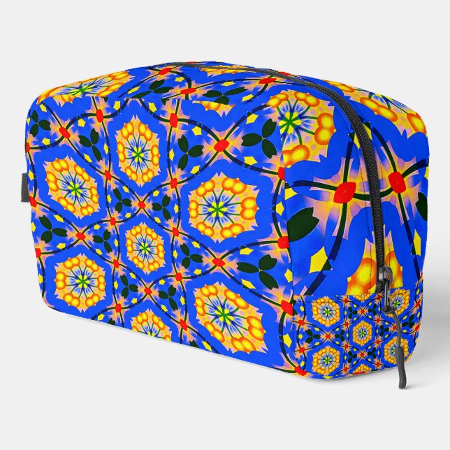 Trousse De Toilette Modèle floral esthétique (Coin droit)