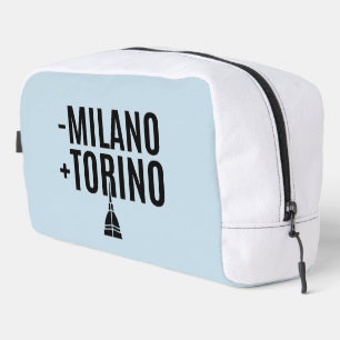 Trousse De Toilette Moins de Milan, Plus de Turin - Ironie Savoyarde