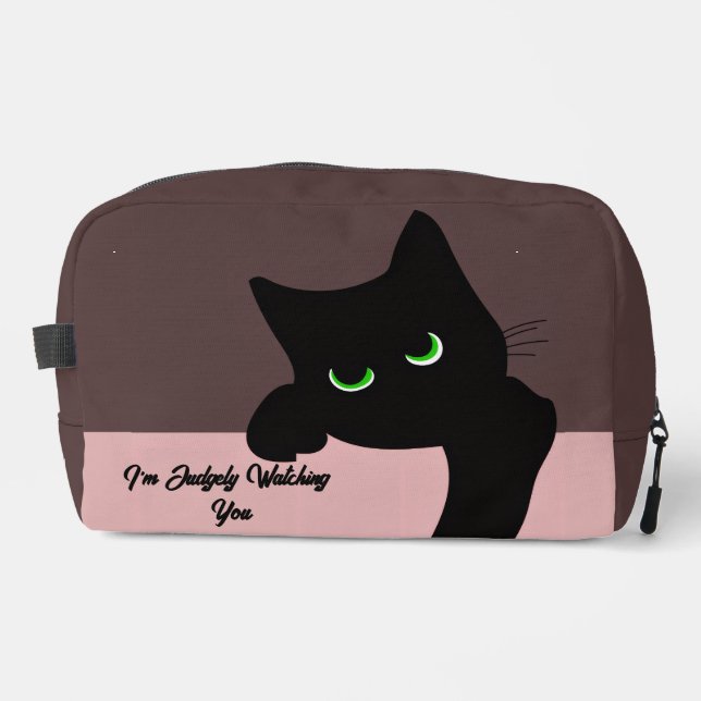 Trousse De Toilette Monogram Chat Noir à l'affût Tendance (Recto)
