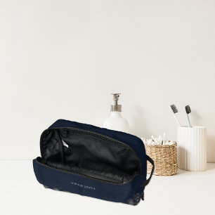 Trousse De Toilette Monogramme masculin classique   Personnalisé