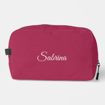 Monogramme minimaliste rose cerise rose