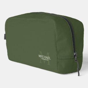 Trousse De Toilette Monogramme personnalisé masculin et nom des garçon