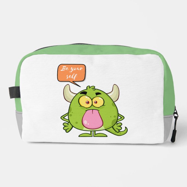 Trousse De Toilette monstre, sois toi-même (Recto)