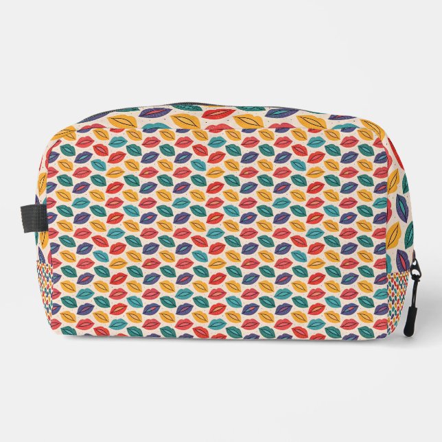 Trousse De Toilette motif de baiser (Recto)