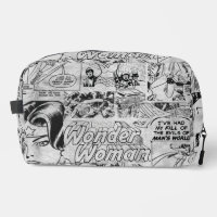 Motif de bande dessinée vintage de Wonder Woman