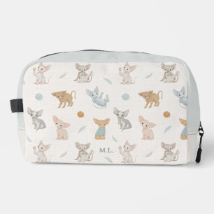 Trousse De Toilette Motif de chat Sphynx mignon Voyage personnalisé mo