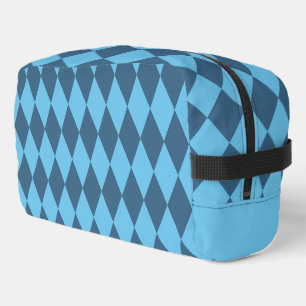 Trousse De Toilette Motif de drapeau rhombique de Bavière bleue