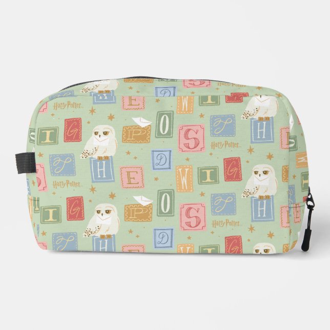 Trousse De Toilette Motif de lettre bloc Hedwig Post (Recto)