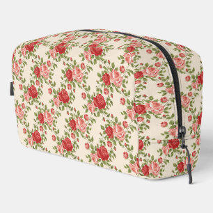 Trousse De Toilette Motif de roses vintage shabby chic