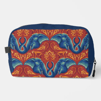 Trousse De Toilette Motif de tapisserie Safari - Le Lotus Blanc