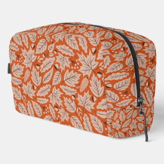 Trousse De Toilette Motif des feuilles d'automne et des araignées oran