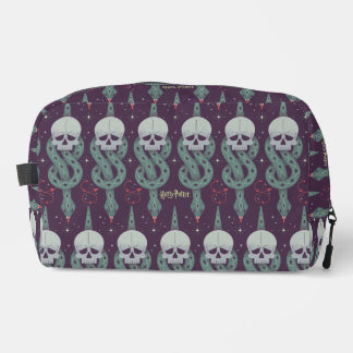 Trousse De Toilette Motif d'icône géométrique de la Marque noire