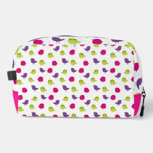 Trousse De Toilette Motif d'oiseaux mignons colorés