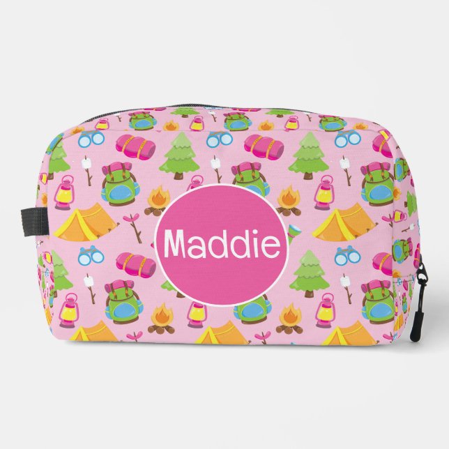 Trousse De Toilette Motif du camp d'été (Recto)