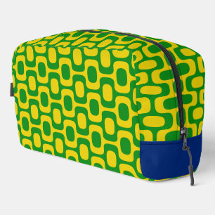 Trousse De Toilette Motif du trottoir d'Ipanema, Motif de plage, Brési