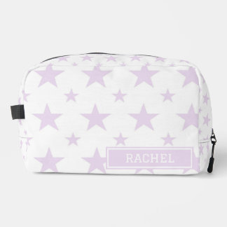 Trousse De Toilette Motif Étoiles Violettes Cosmétique Constellation J