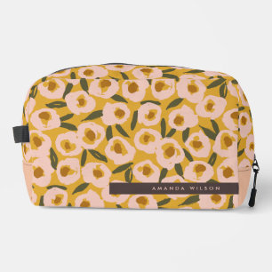 Trousse De Toilette Motif floral à l'encre gras Botanique dessinée à