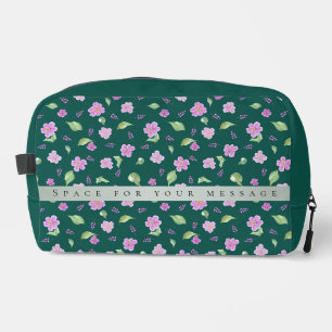 Trousse De Toilette Motif floral botanique simple