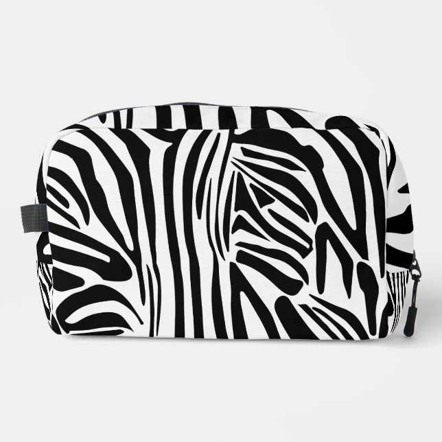 Trousse De Toilette Motif zèbre (Recto)