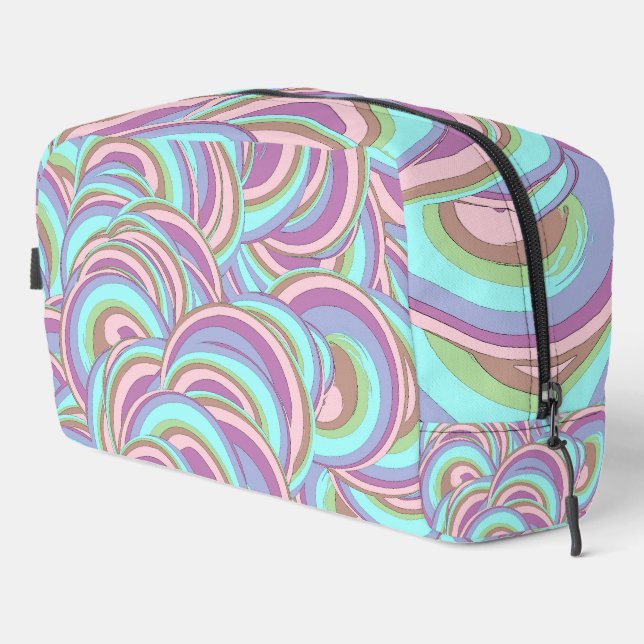 Trousse De Toilette Multicolor Swirls Pattern Toiletry Bag (Coin droit)
