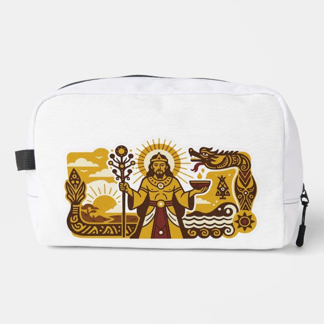 Trousse De Toilette Mythology Batak (Mulajadi na Bolon) (Recto)
