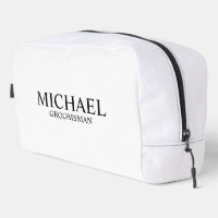 Nom du Groomsman Personnalisé Classique