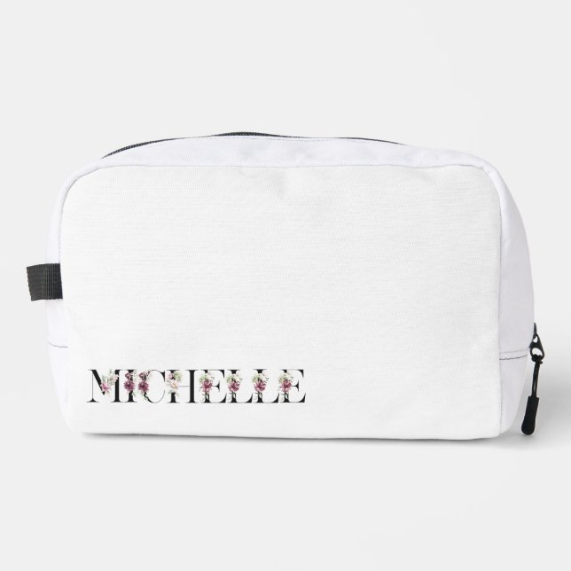 Trousse De Toilette Nom Michelle. (Recto)