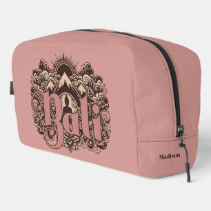 Trousse De Toilette Nom personnalisé Bali