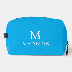 Trousse De Toilette Nom personnalisé bleu