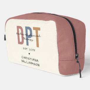 Trousse De Toilette Nom personnalisé DPT Doctor of Physical Therapy