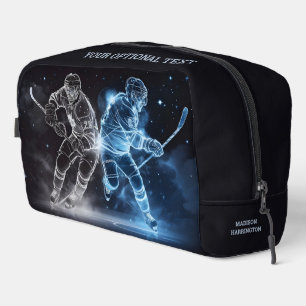 Trousse De Toilette Nom personnalisé Hockey sur glace