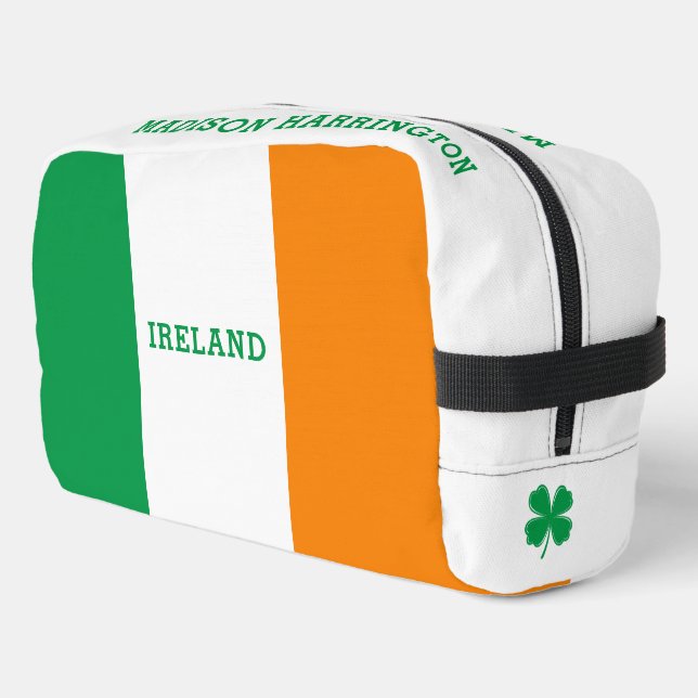 Trousse De Toilette Nom personnalisé Irlande (Coin gauche)