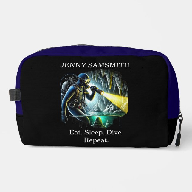 Trousse De Toilette Ocean Dreams : Plongez, Explorez, Vivez ! (Recto)