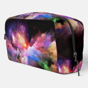 Trousse De Toilette oeuvre d'art en nuage de SlipperyJoe abstraite vib