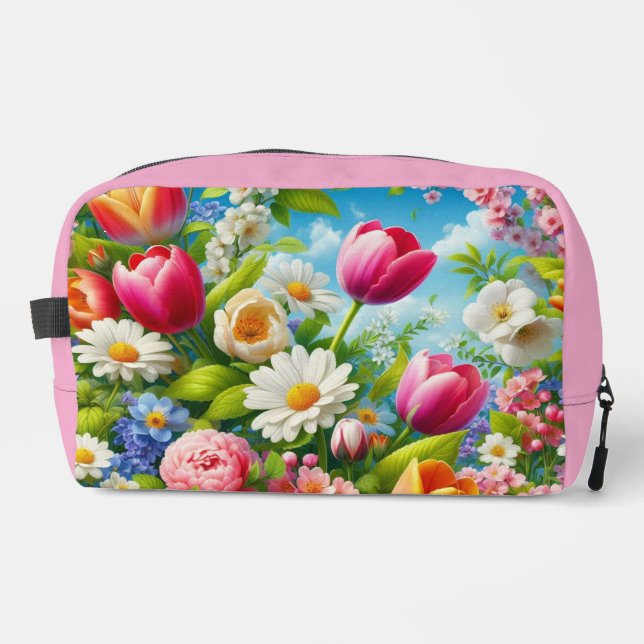 Trousse De Toilette OEuvre florale/printanière (Recto)